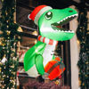 Picture of Christmas Decor Inflatable Dinosaur