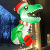 Picture of Christmas Decor Inflatable Dinosaur