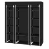 Picture of Portable Clothes Shoes Storage - Black