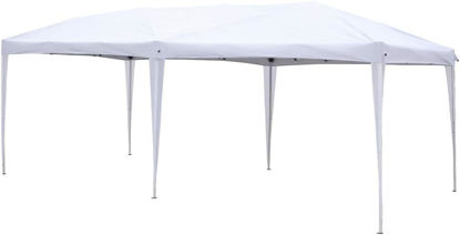Picture of Outdoor 10' x 20' Easy Pop Up Canopy Tent - White