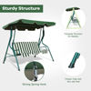 Picture of Outdoor 3 Person Patio Swing - Green
