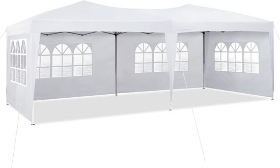 Picture of Outdoor 10' x 20' Easy Pop Up Canopy Tent - White