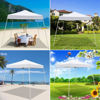 Picture of Outdoor 10'x10' EZ Pop Up Tent - White