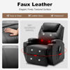 Picture of Living Room Recliner Massage Chair Heated - Black