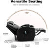 Picture of Living Room Recliner Massage Chair Heated - Black