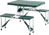 Picture of Outdoor Portable Folding Picnic Table Set - Green