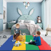Picture of Folding Gymnastics Tumbling Mat Multi-color - 4' x 10' x 2"