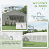 Picture of Outdoor Gazebo Party Tent - White